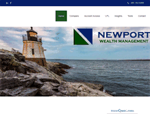 Tablet Screenshot of newportwm.com